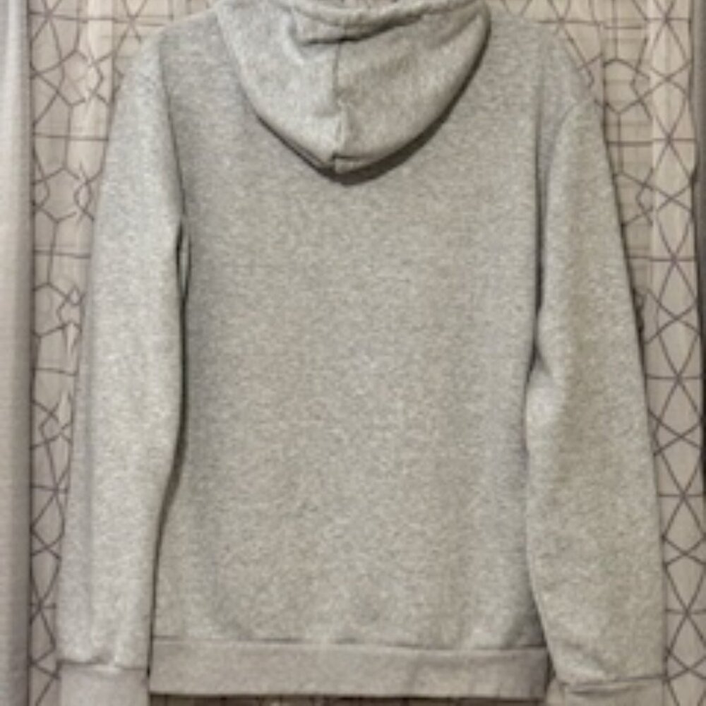 Hoodie "Just A Girl Who Loves Horses" - Gray - Picture 3 of 4
